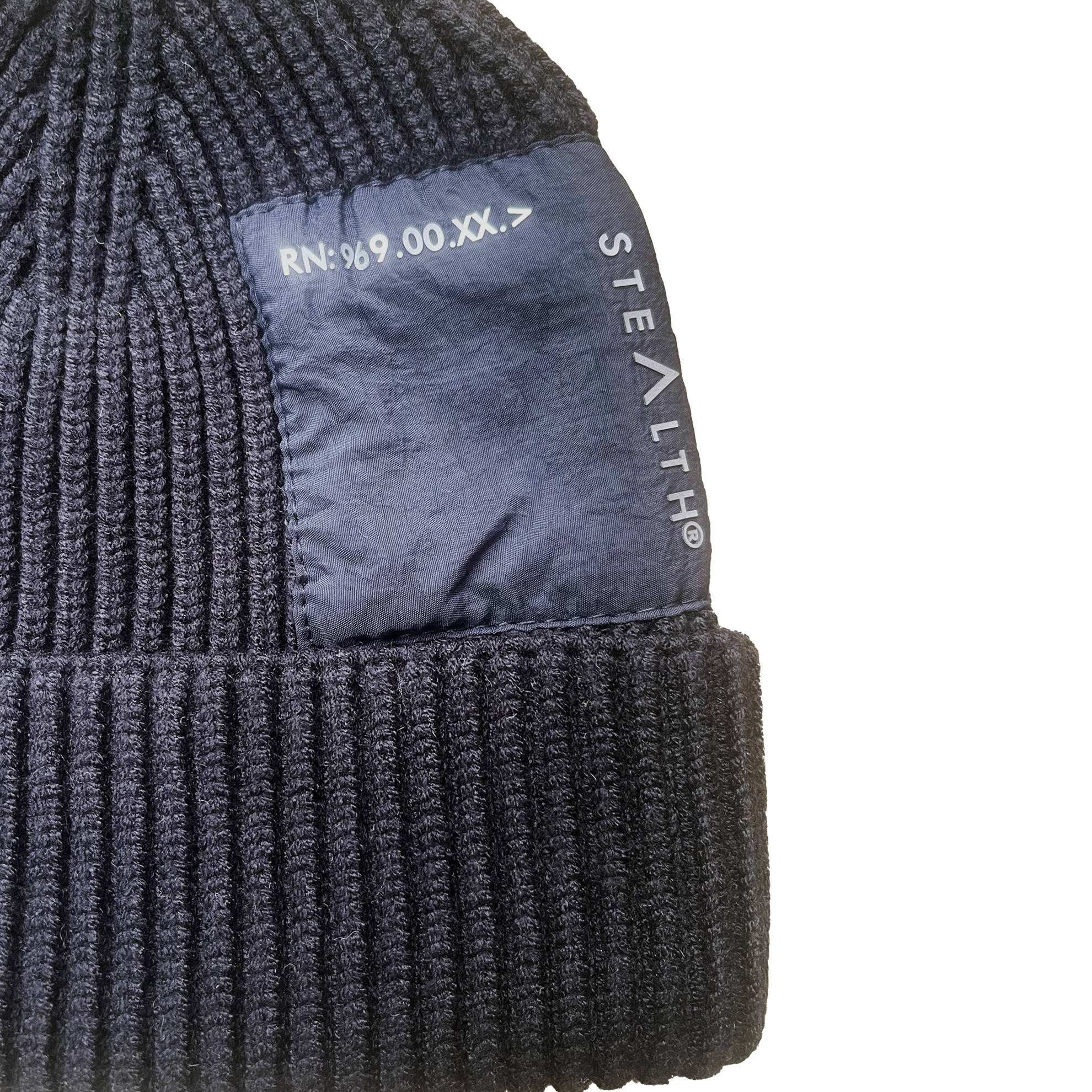 Patch Tech Beanie Black