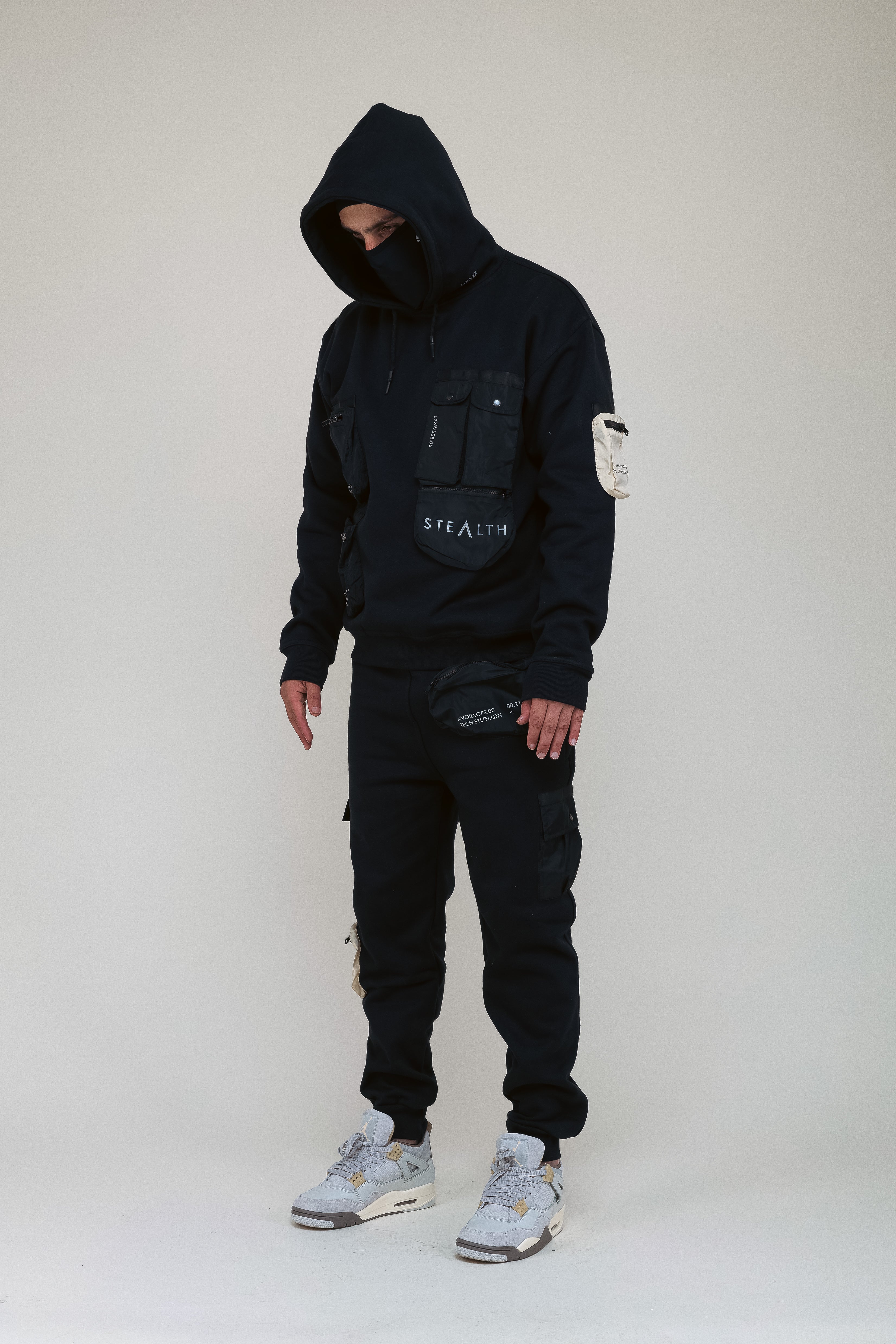 Utility Tracksuit (Black/Black)