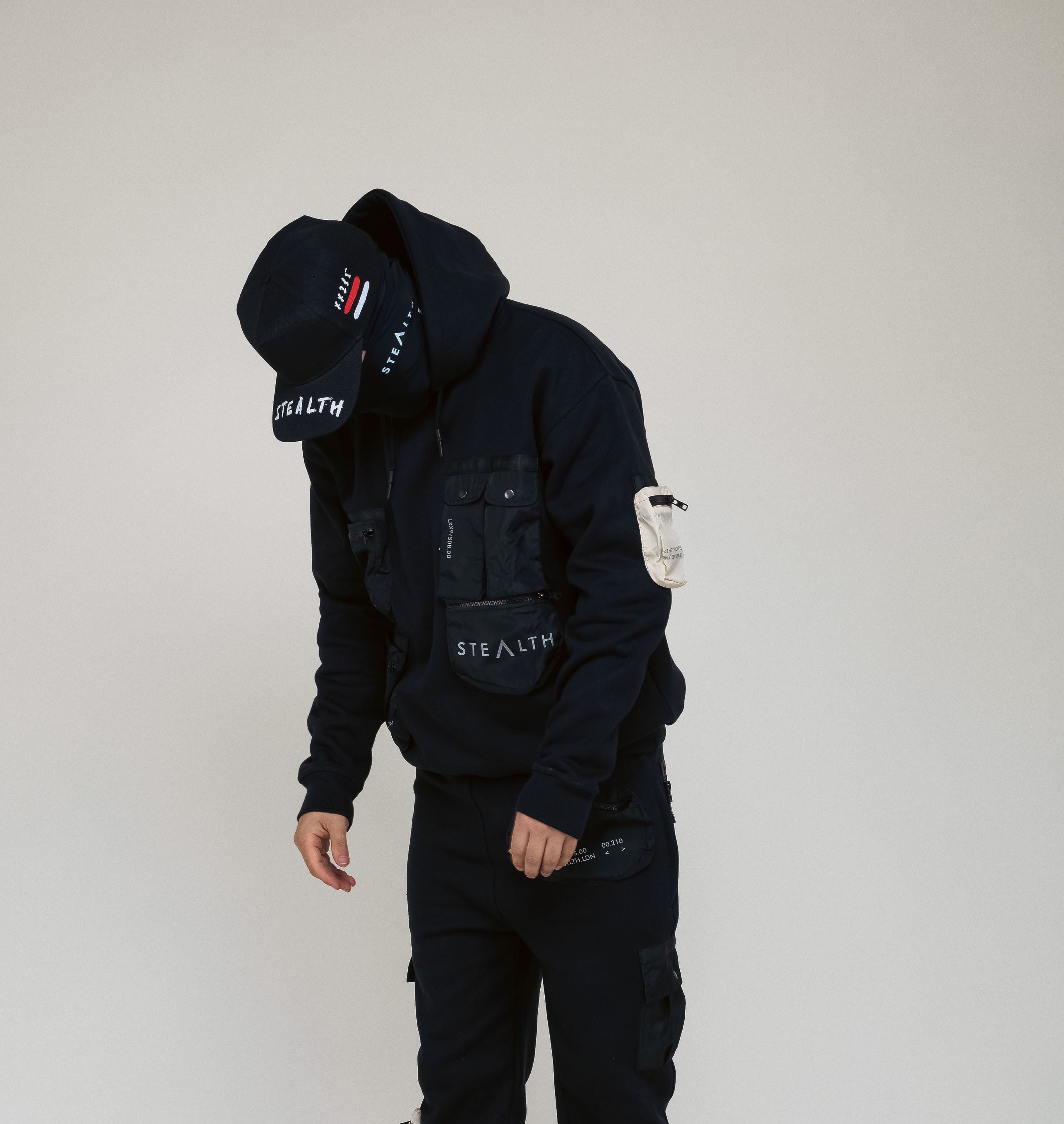 Utility Tracksuit (Black/Black)