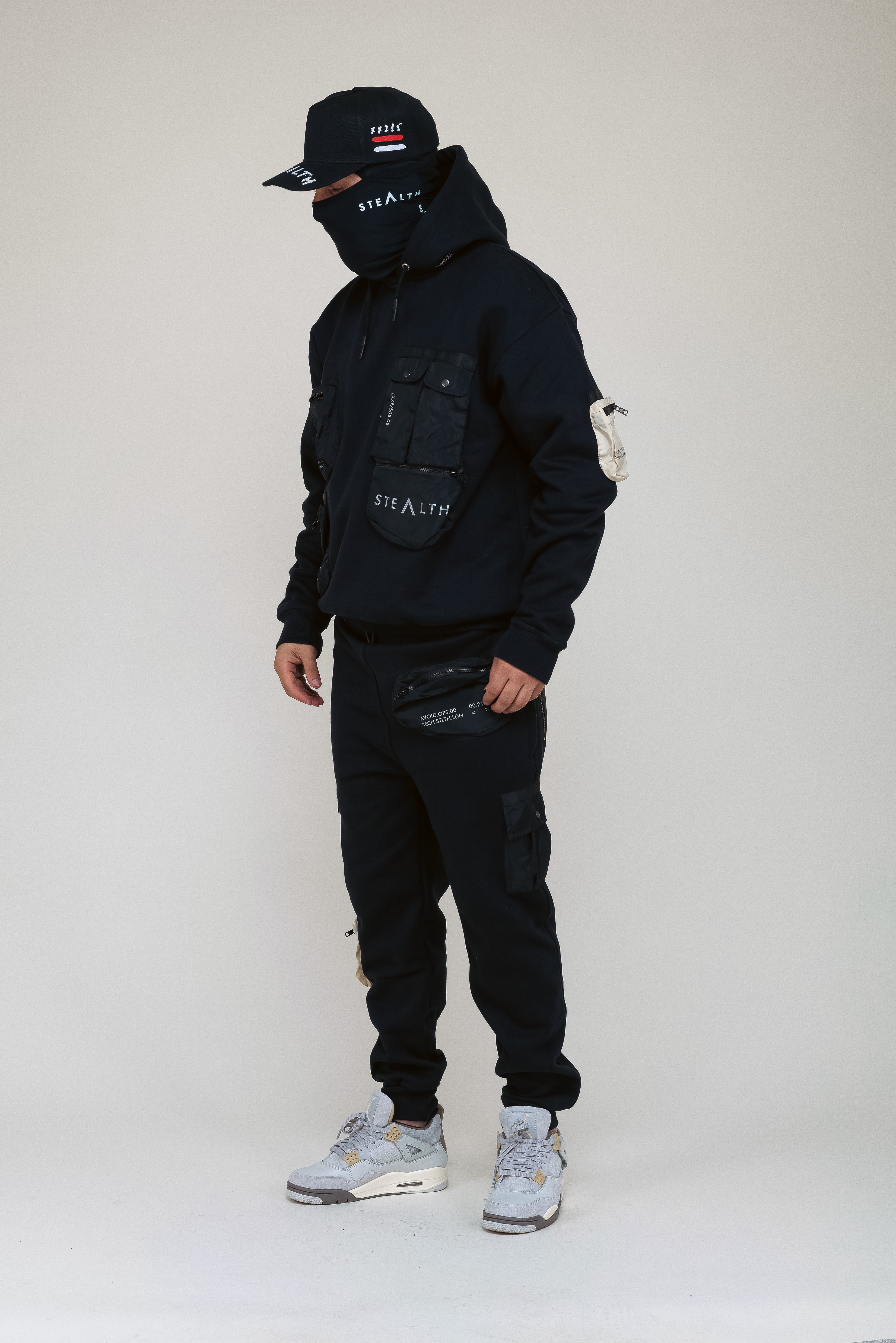 Utility Tracksuit (Black/Black)