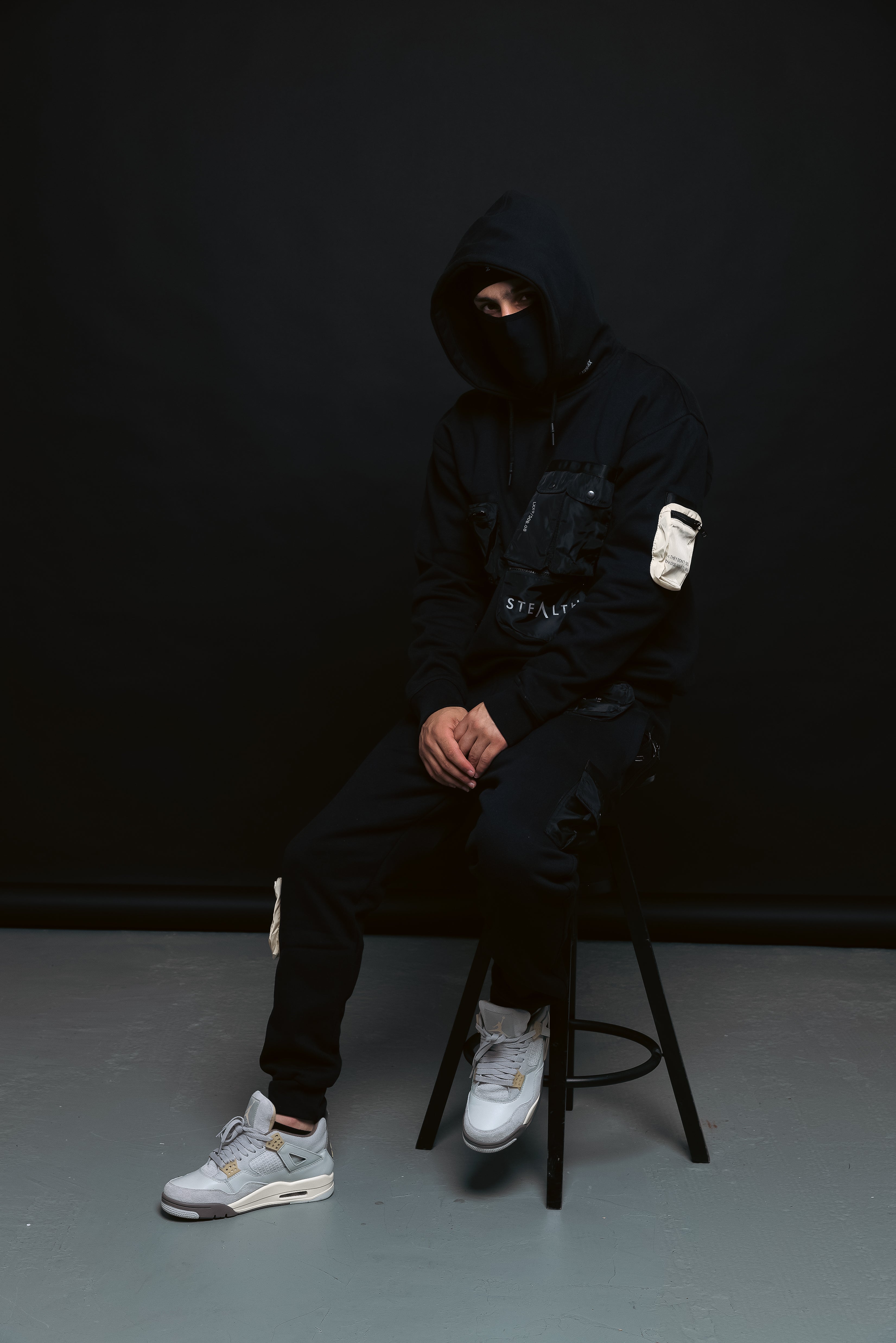 Utility Tracksuit (Black/Black)