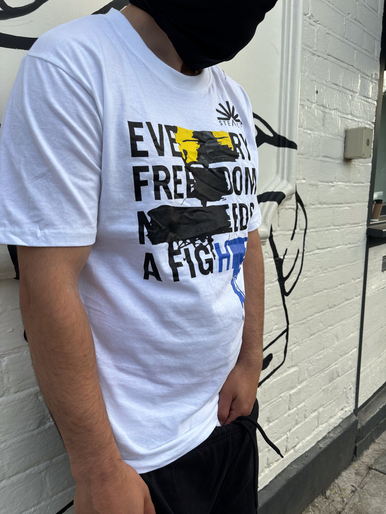 Freedom Tee shirt (white)
