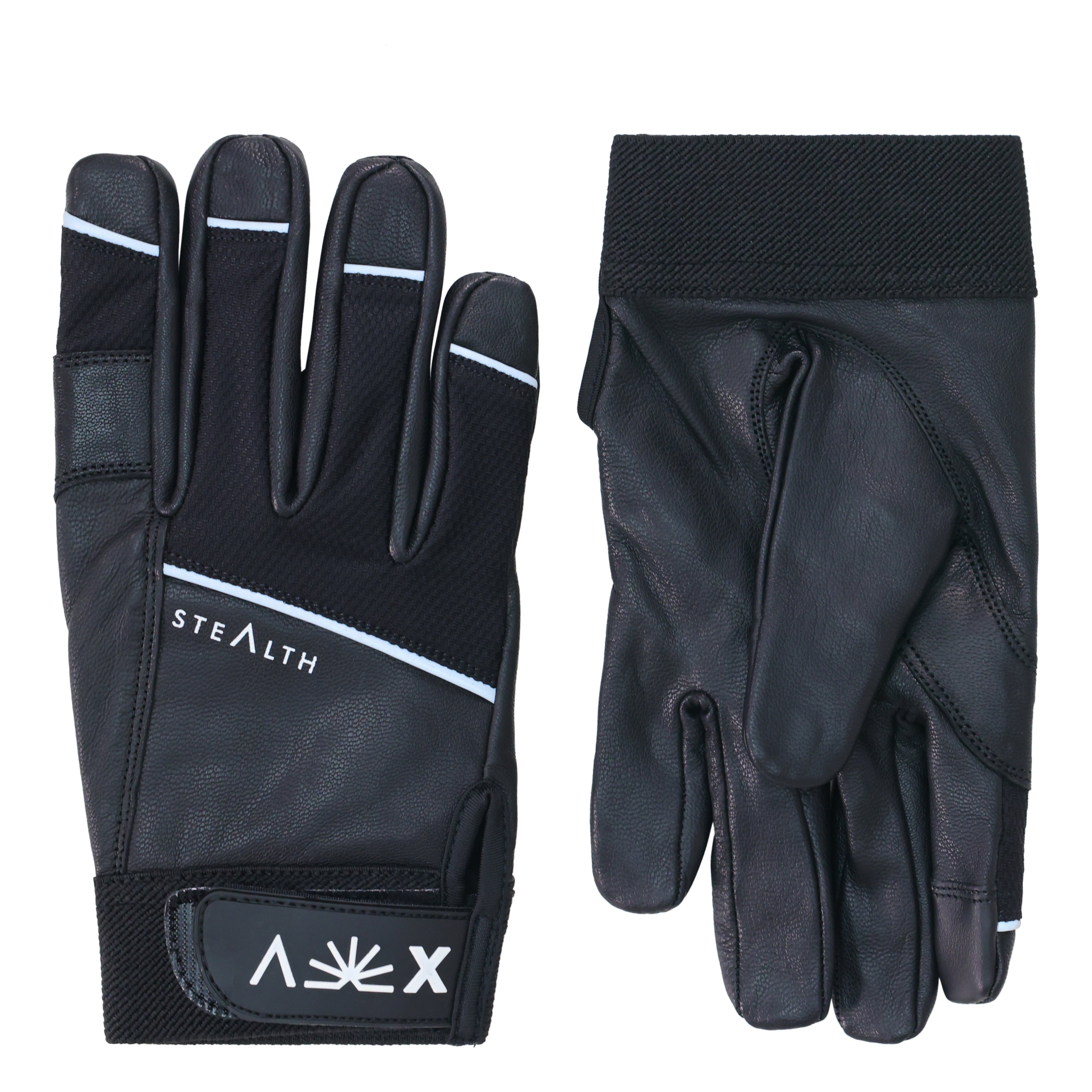 Technical Leather Gloves 3m reflective