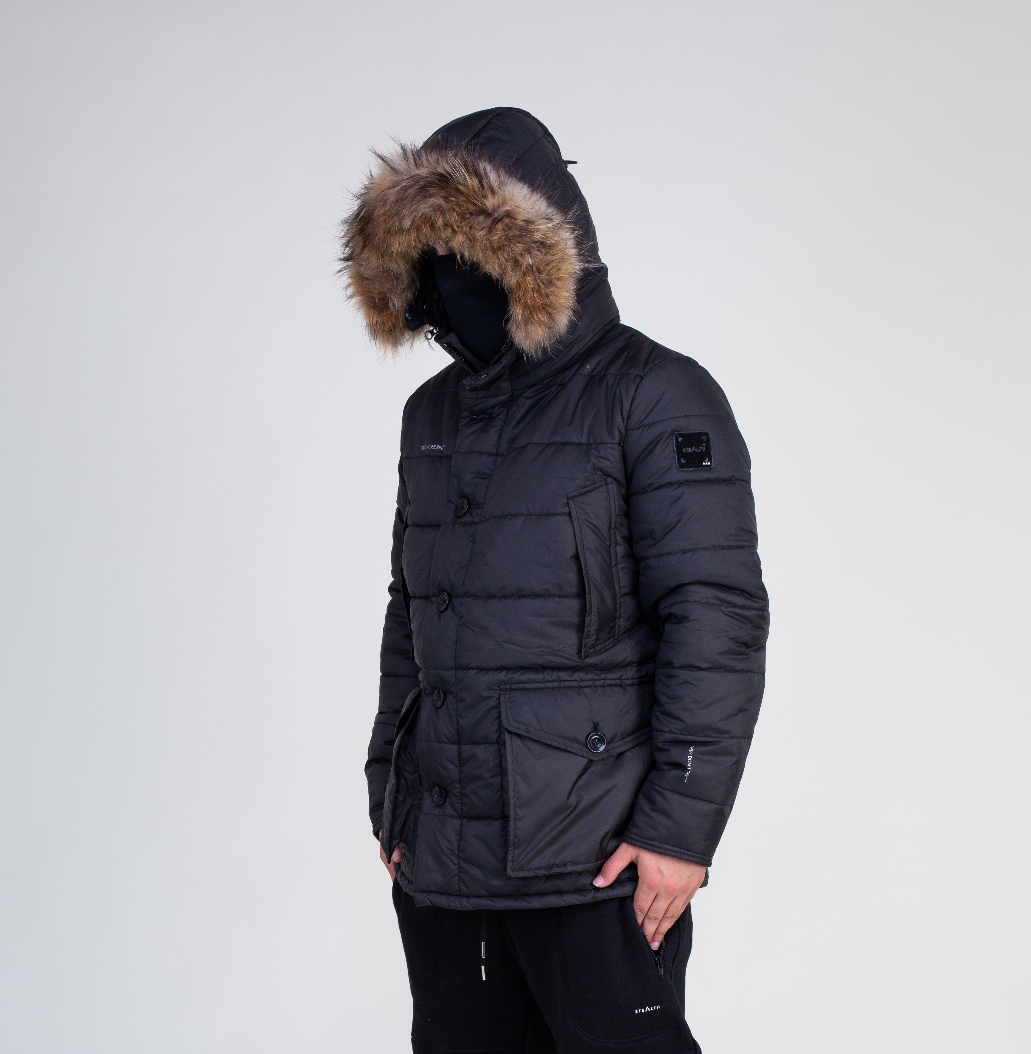 Hour of Darkness Parka Jacket (Black)