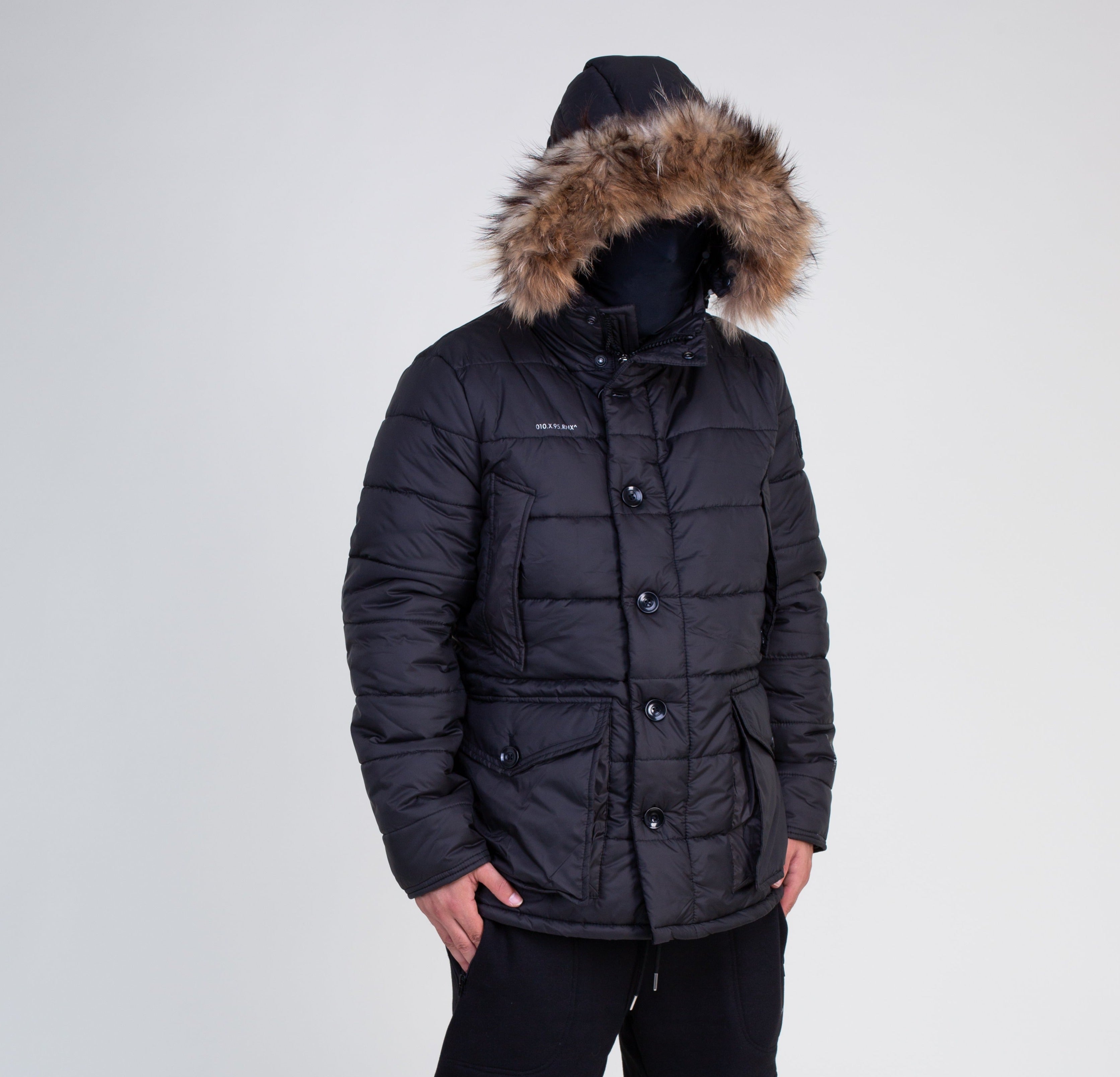 Hour of Darkness Parka Jacket (Black)