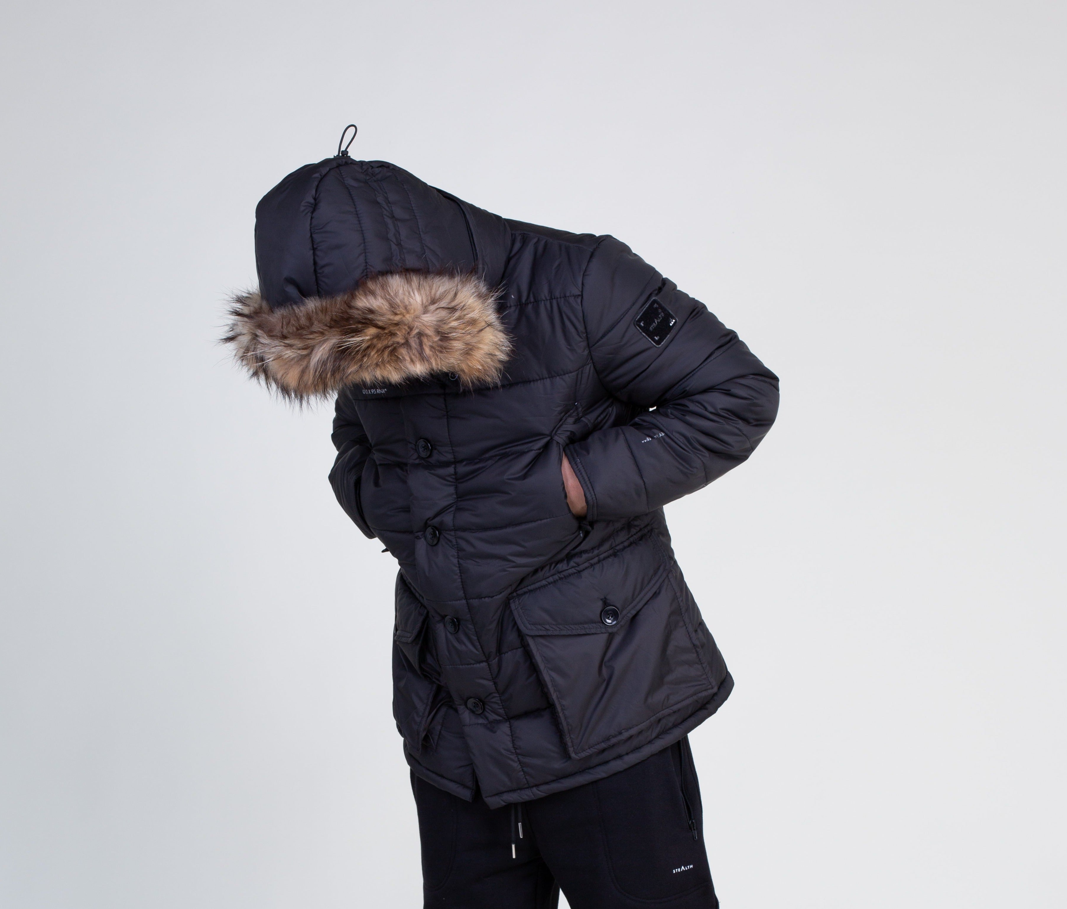 Hour of Darkness Parka Jacket (Black)