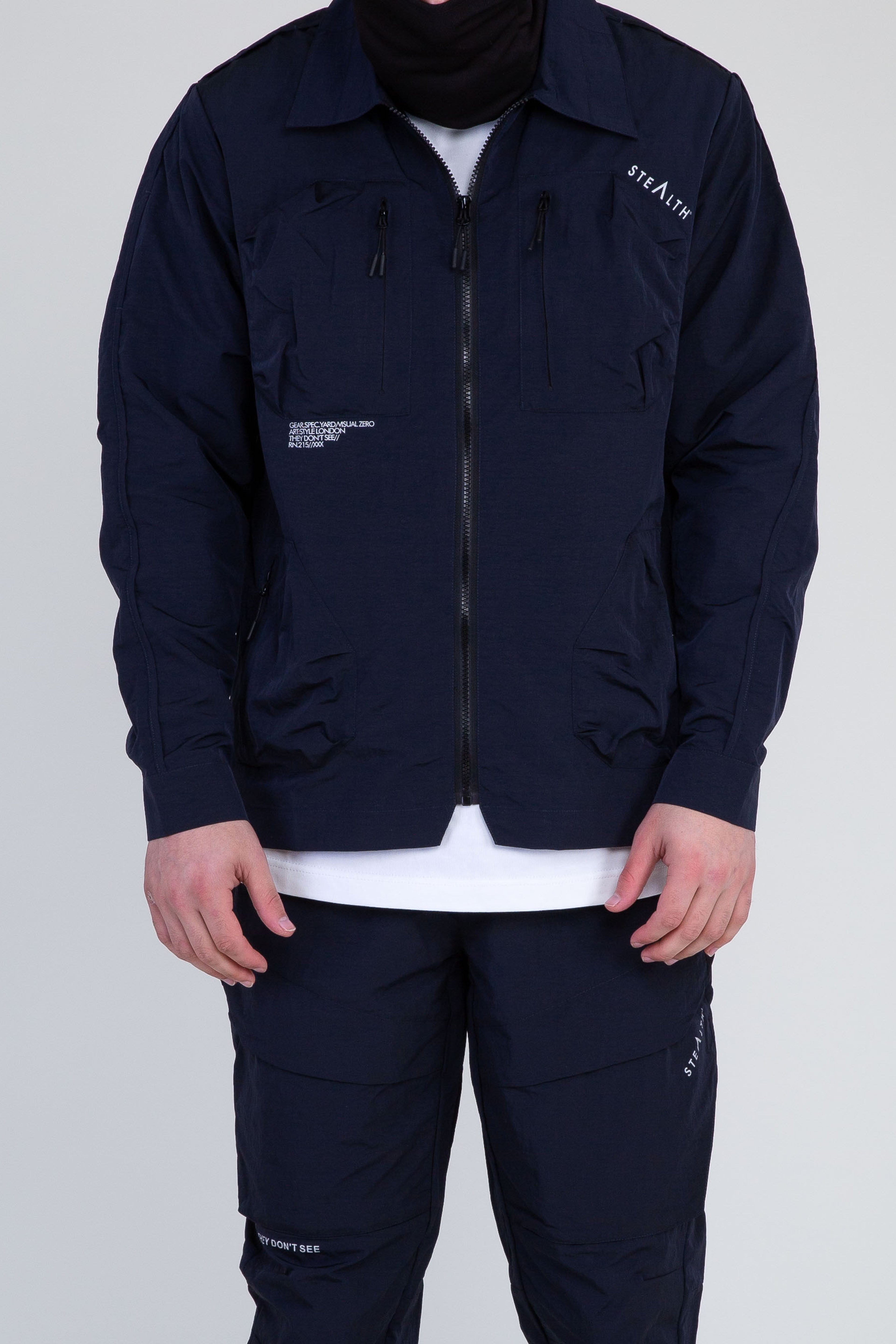 Cryptech Tracksuit (Navy)