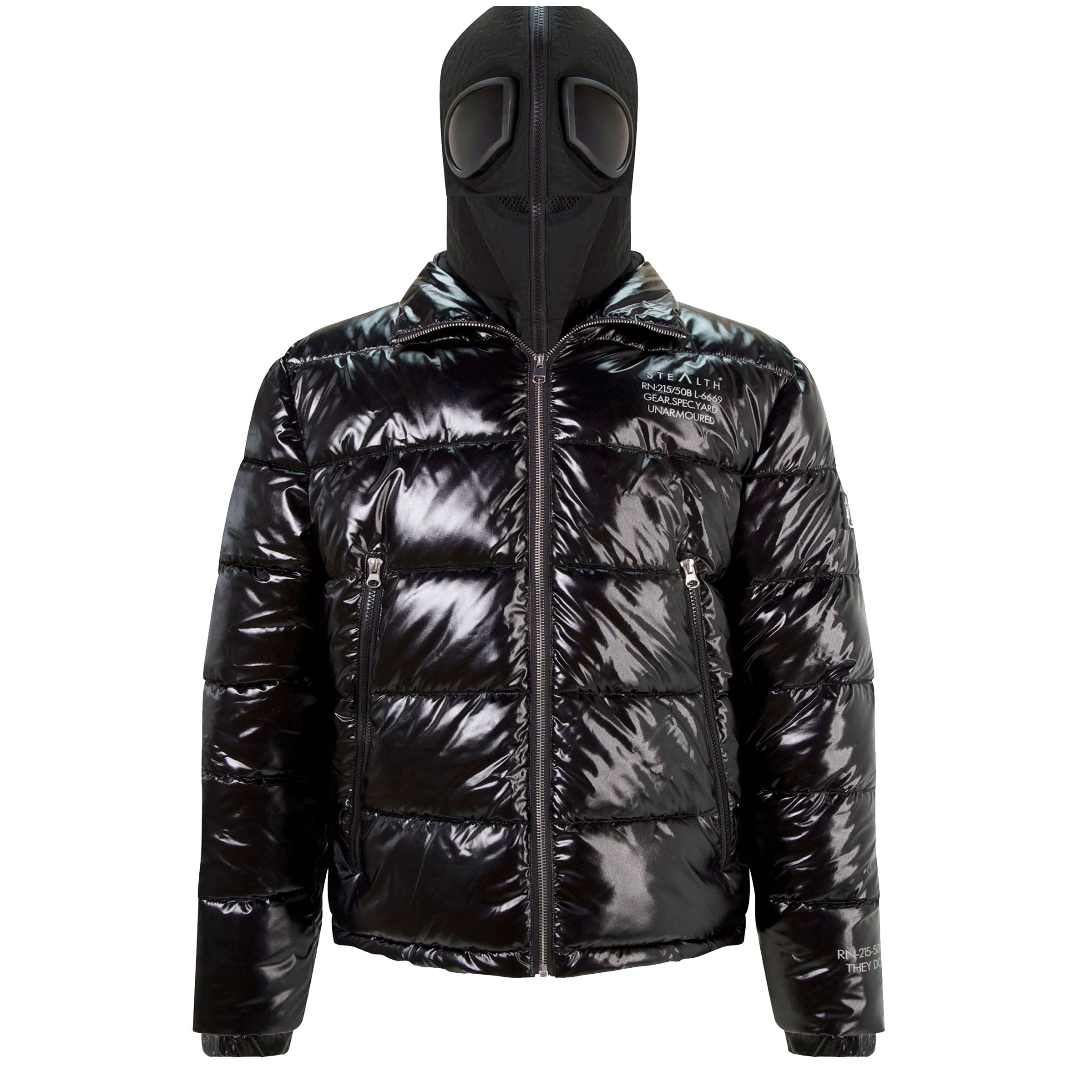 Quantom Puffa Jacket (Black Black)