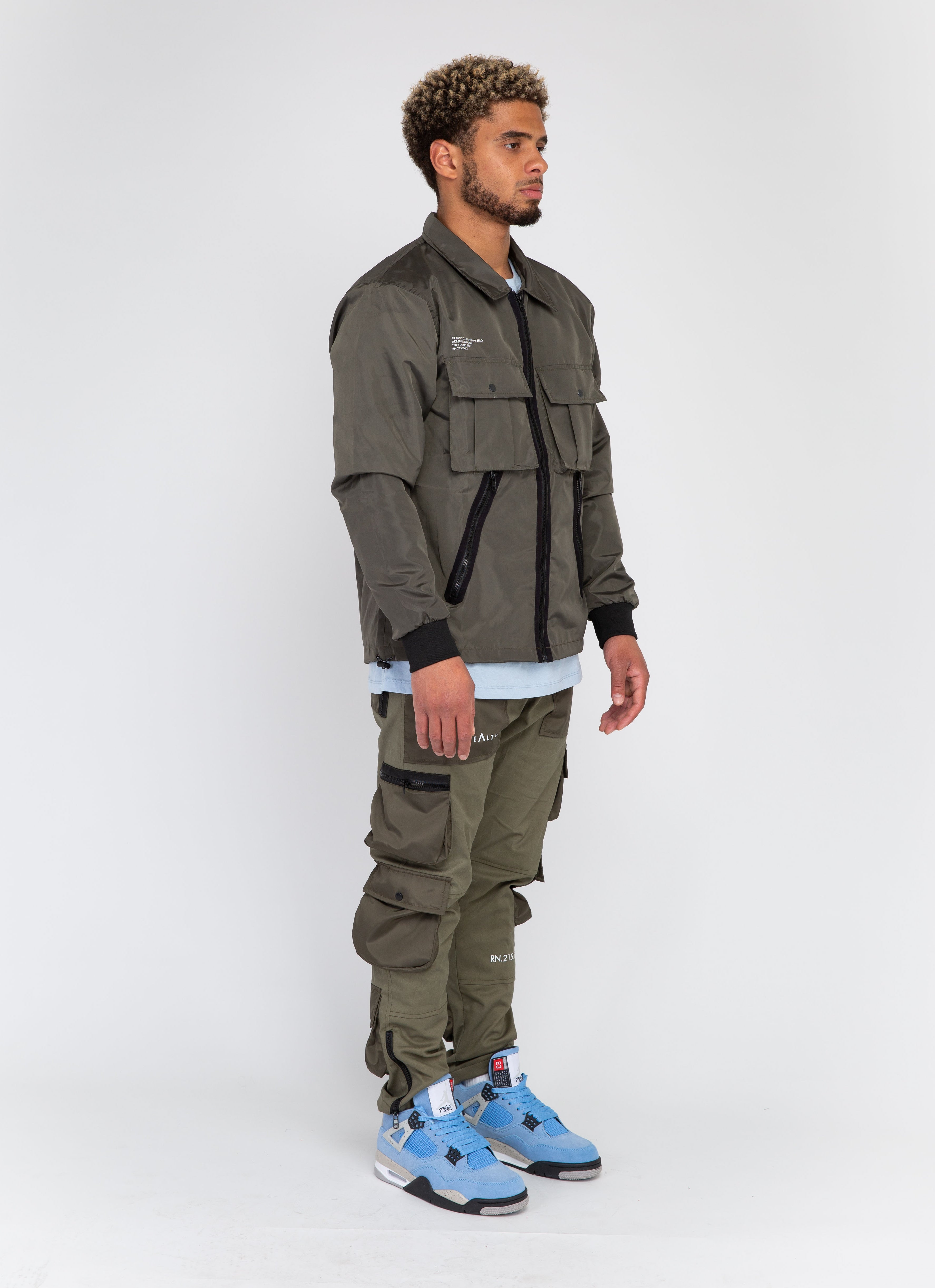 Cargo Tracksuit (Olive)