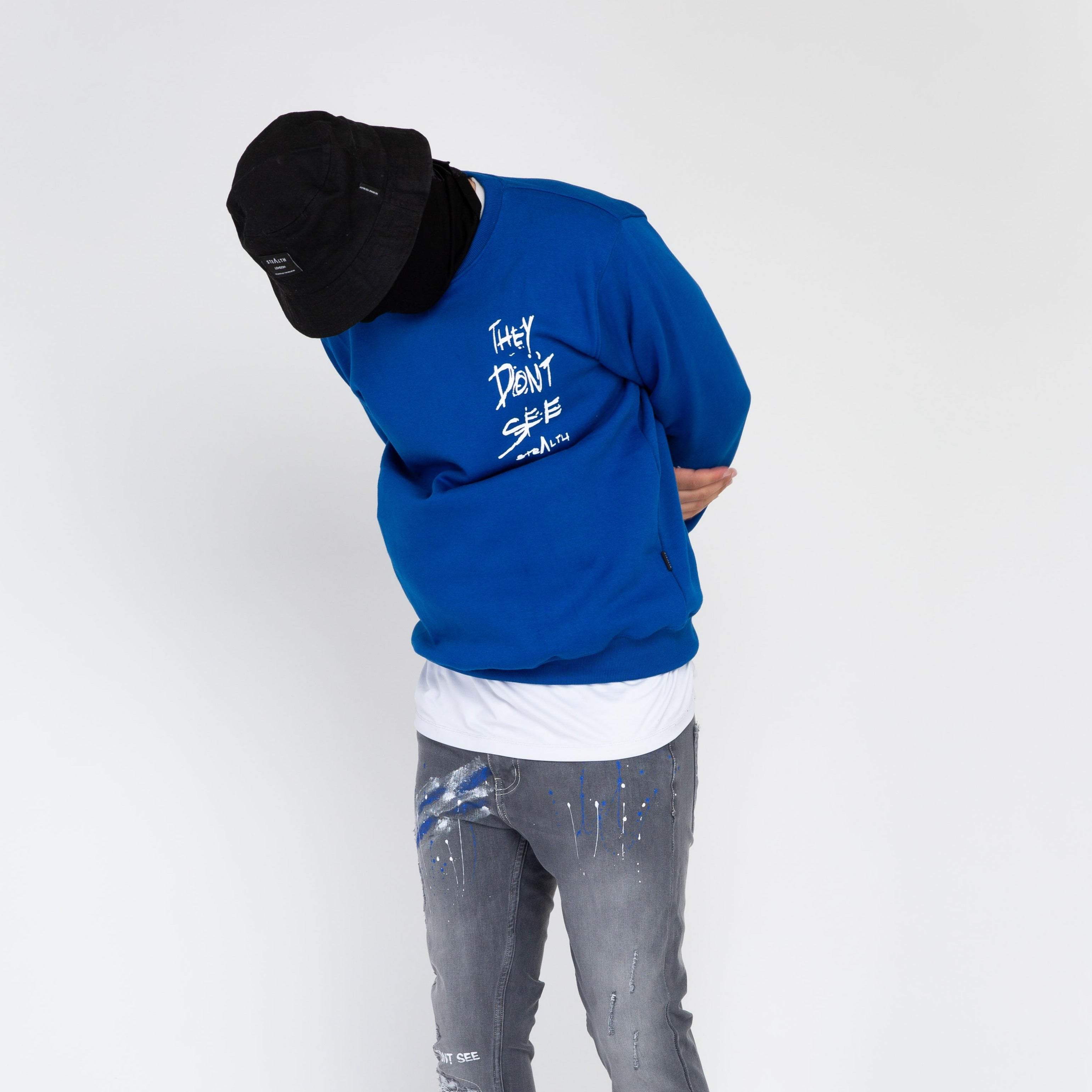 They Don't See Sweatshirt (Royal)