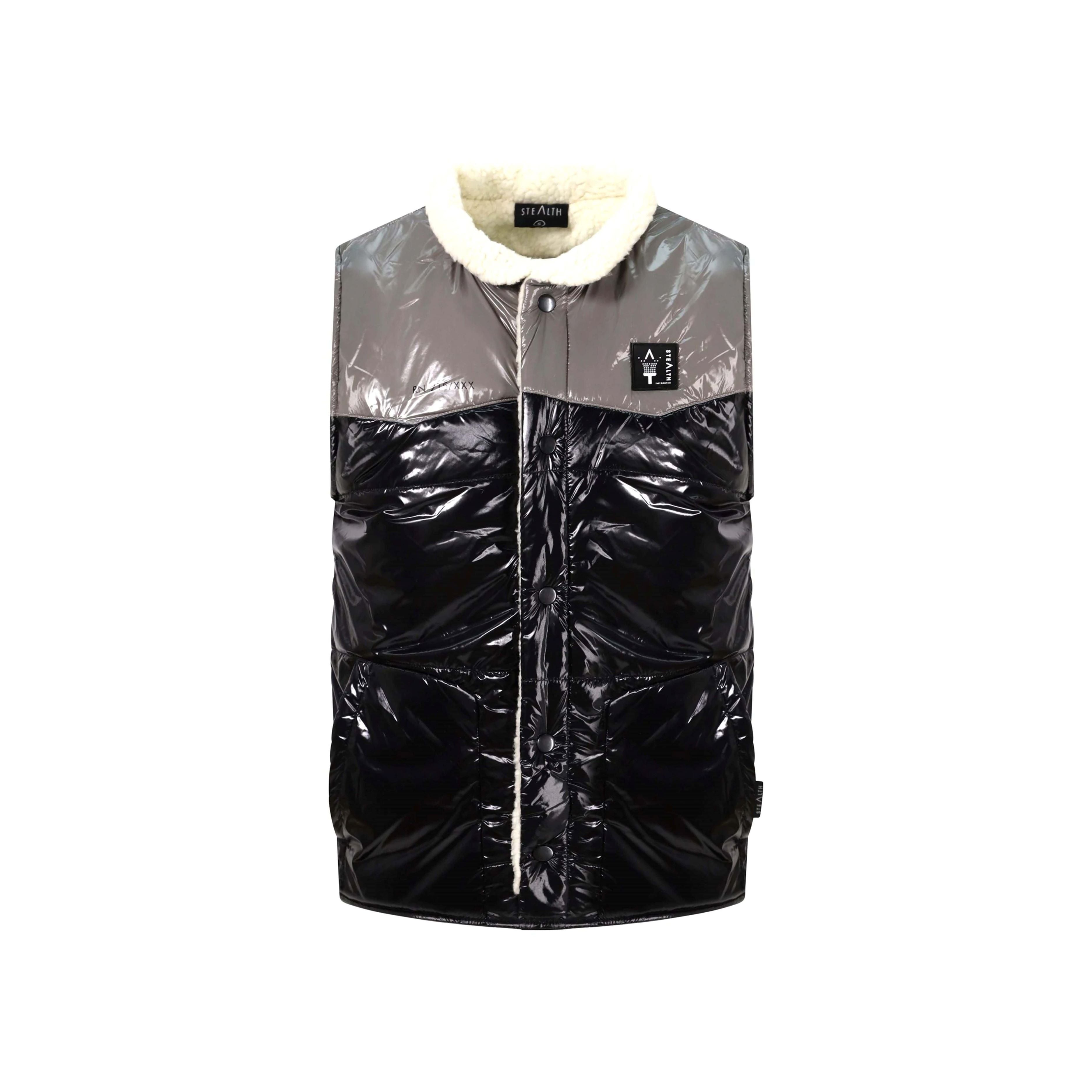 Doubly Body Gilet Jacket Black/Grey