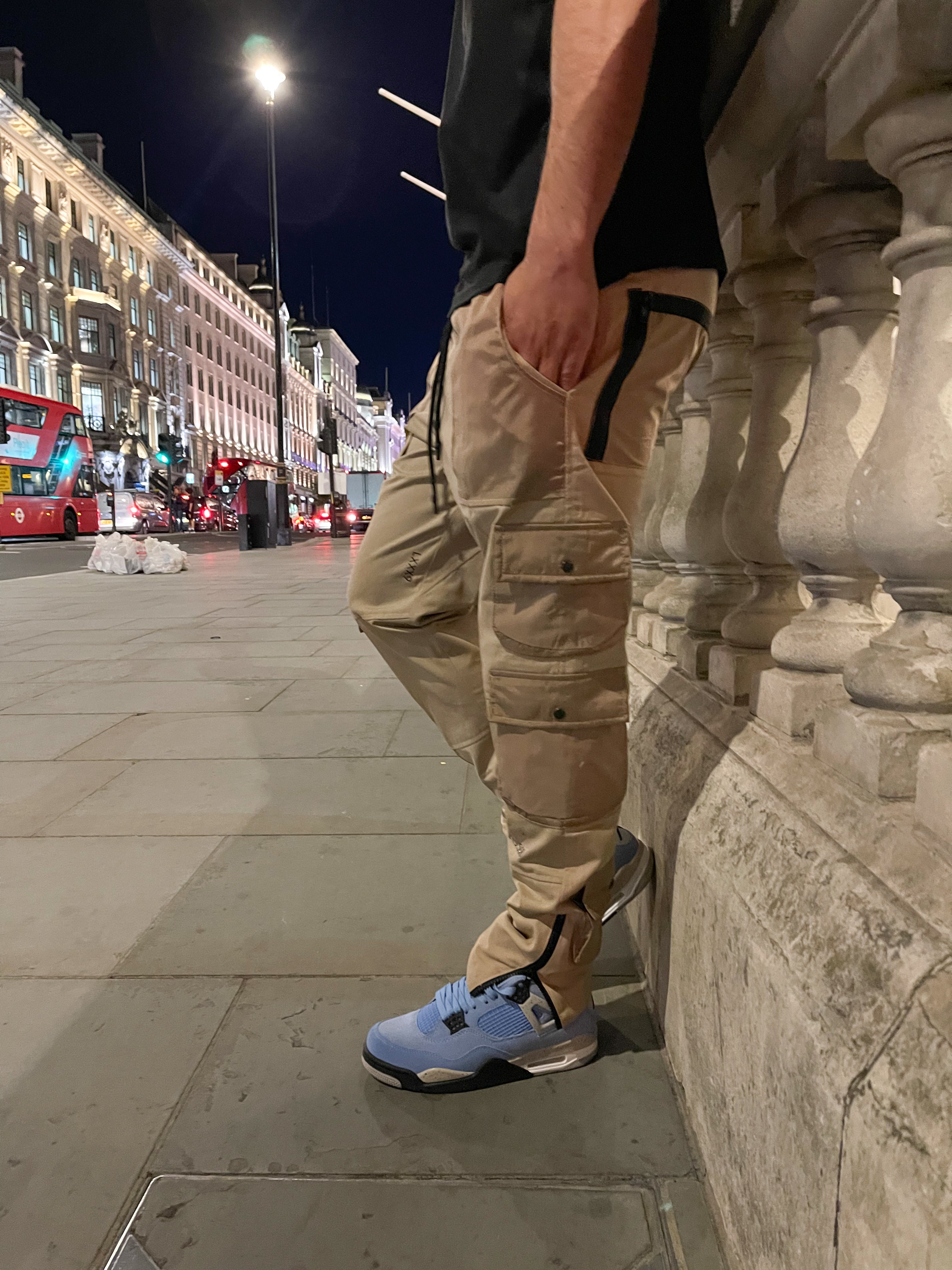 Cargo Pants (Beige)