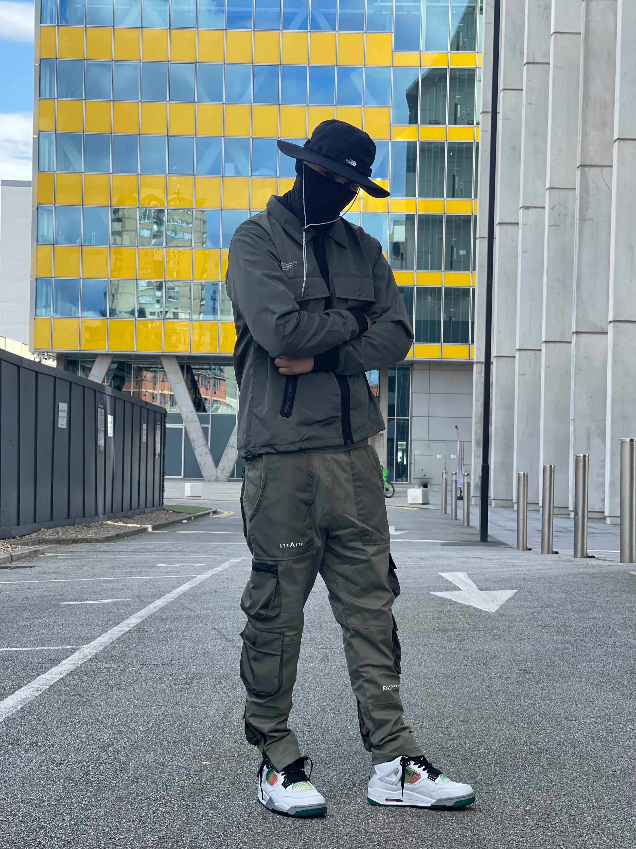 Cargo Tracksuit (Olive)