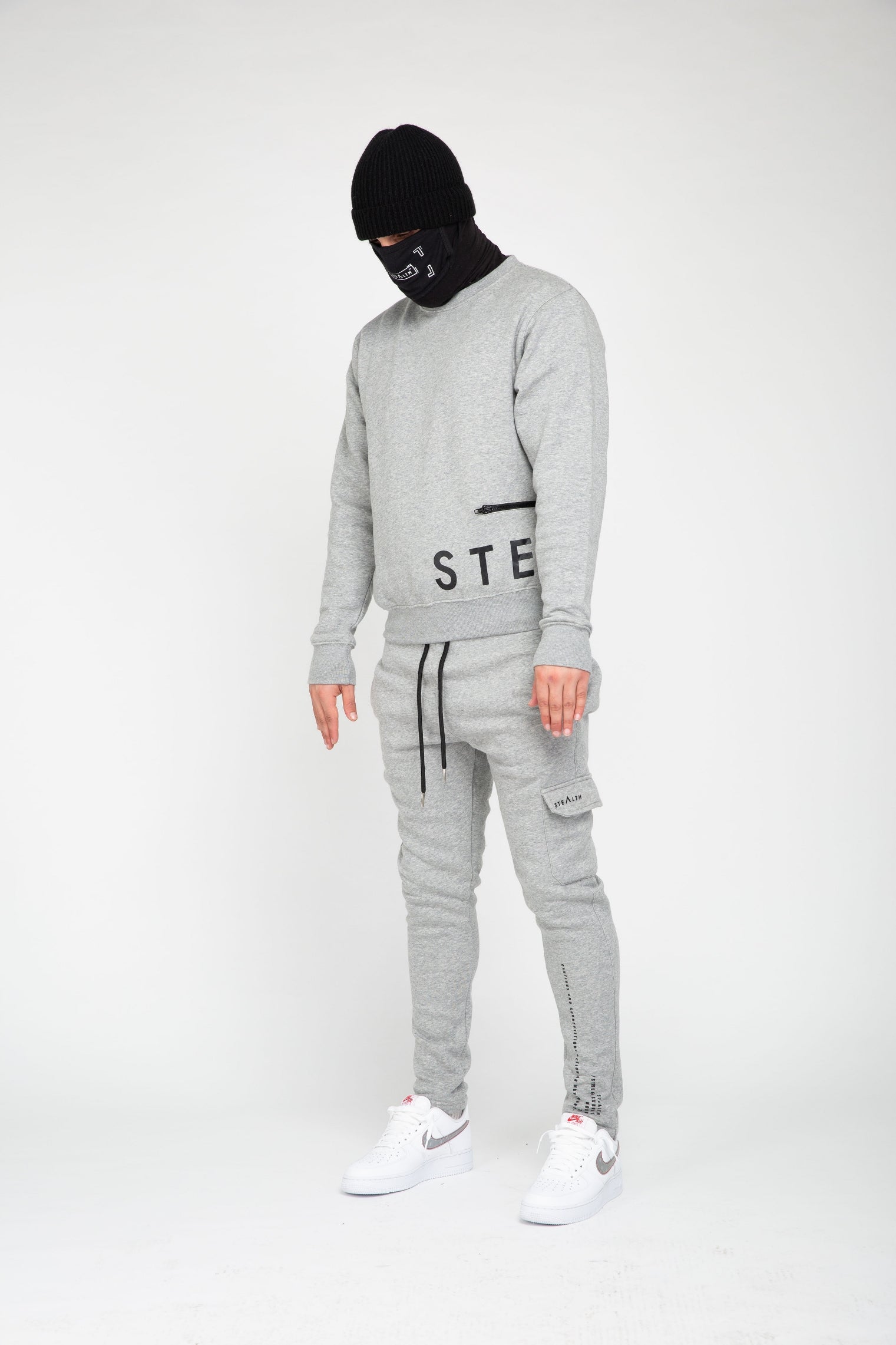 No Side Man Tracksuit (Grey)