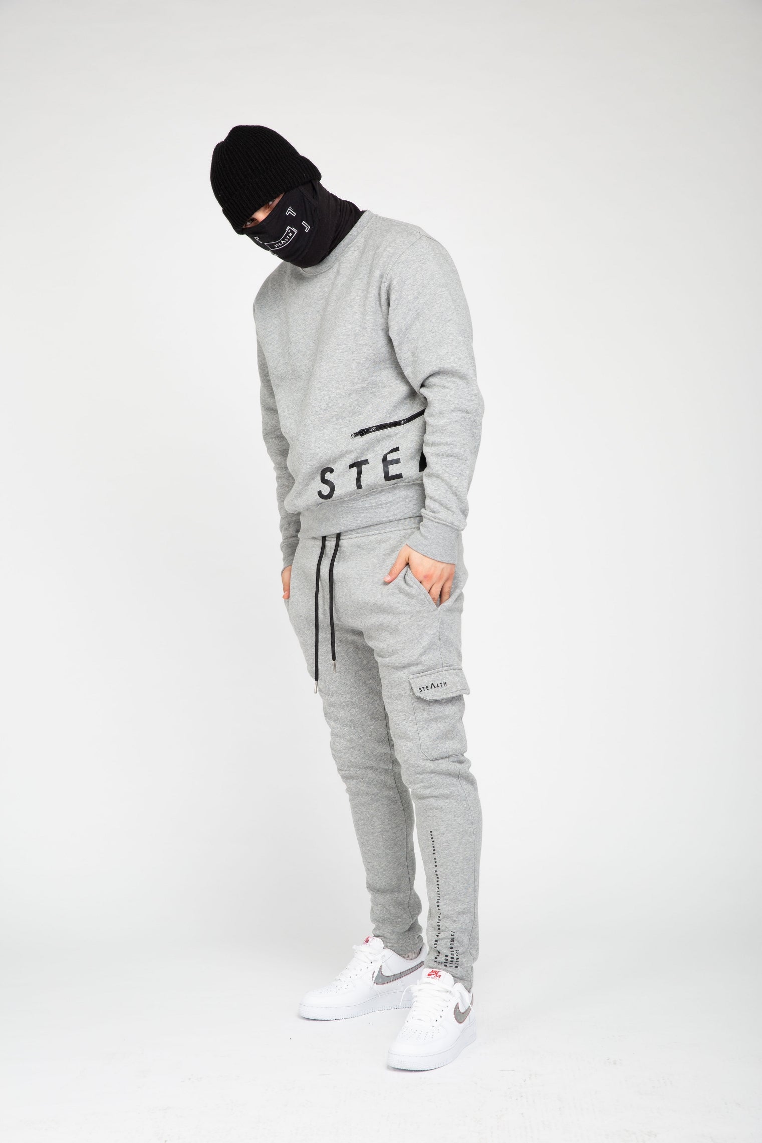 No Side Man Tracksuit (Grey)