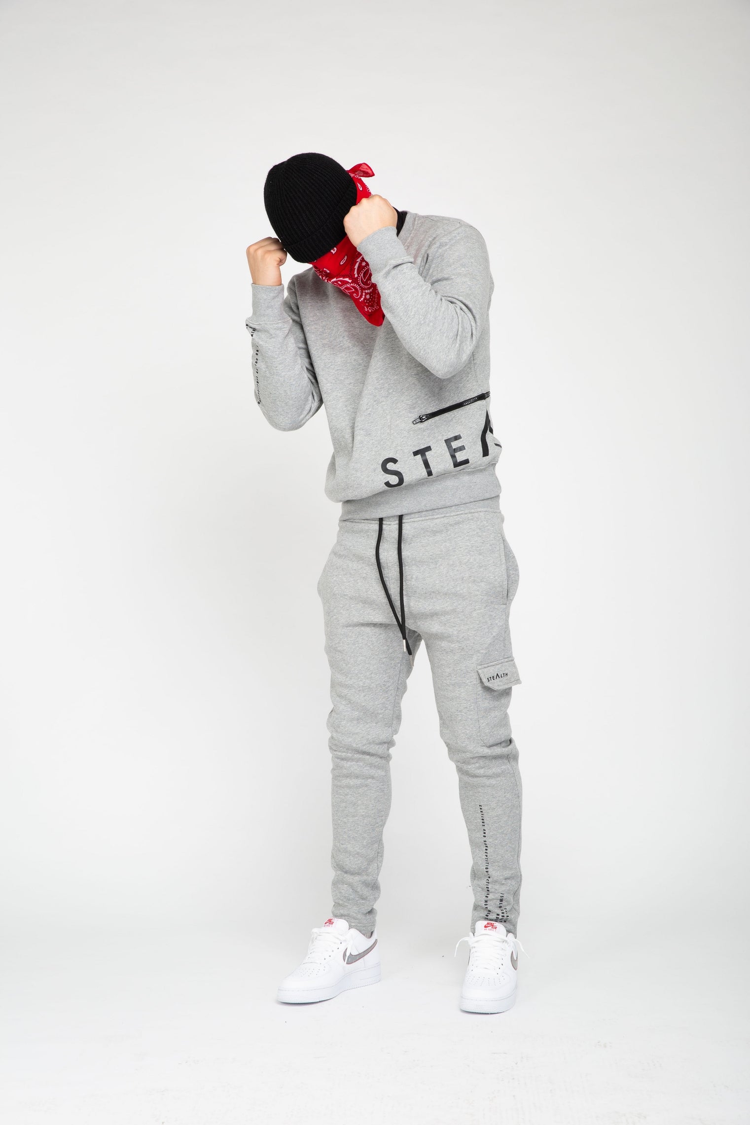 No Side Man Tracksuit (Grey)