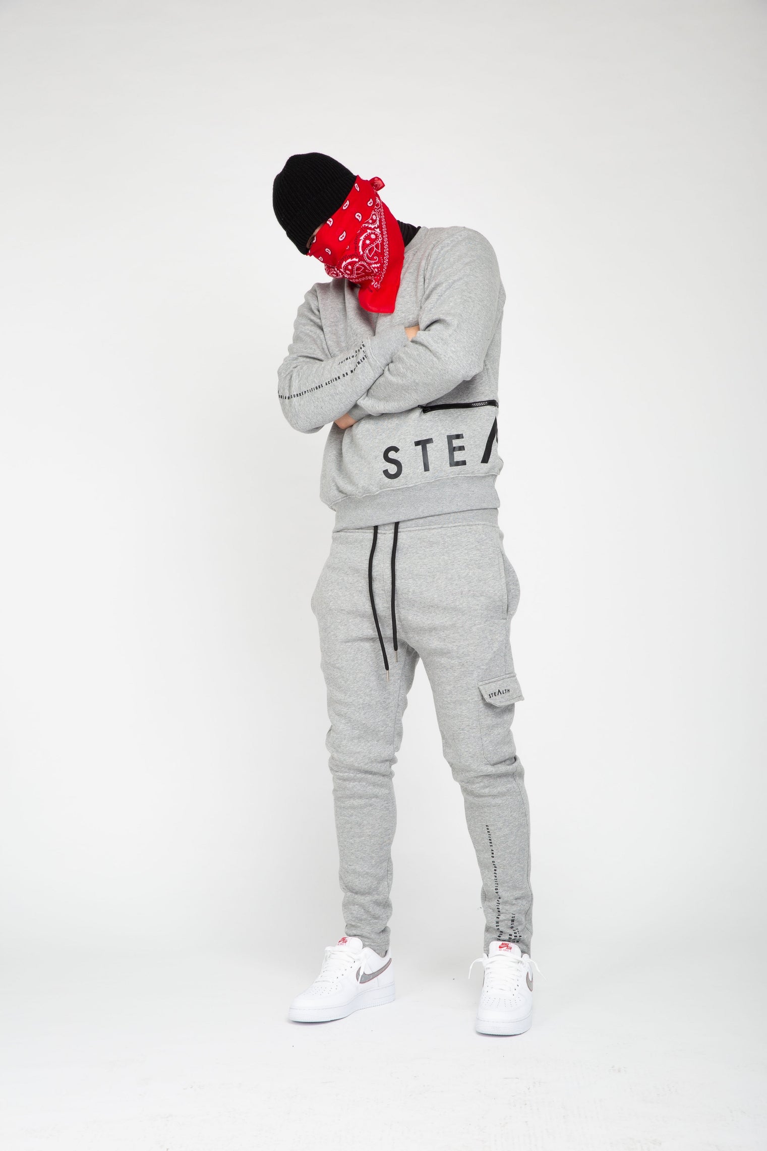 No Side Man Tracksuit (Grey)