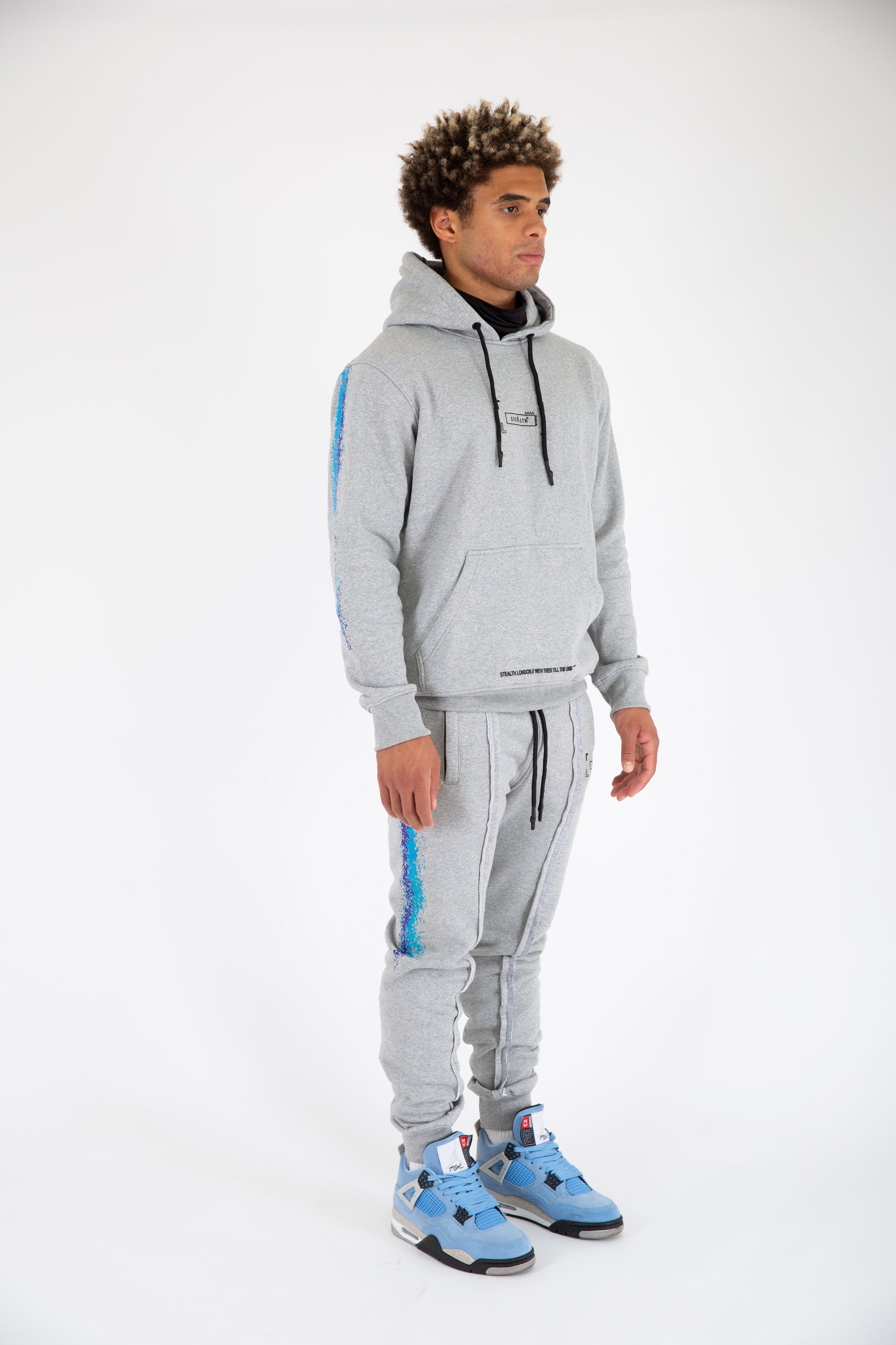 Men at Work facemask Tracksuit (Grey)