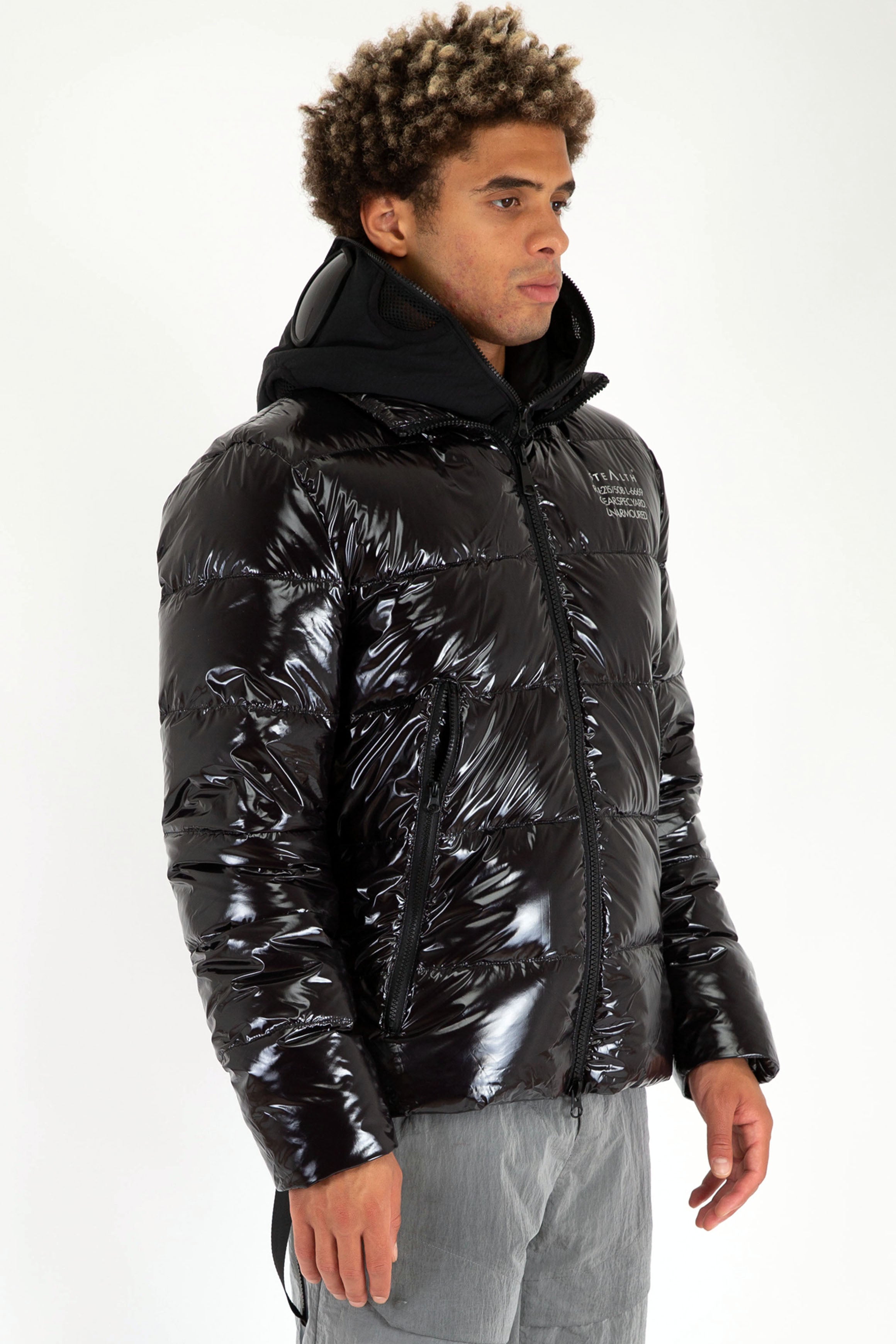 Quantom Puffa Jacket (Black Black)