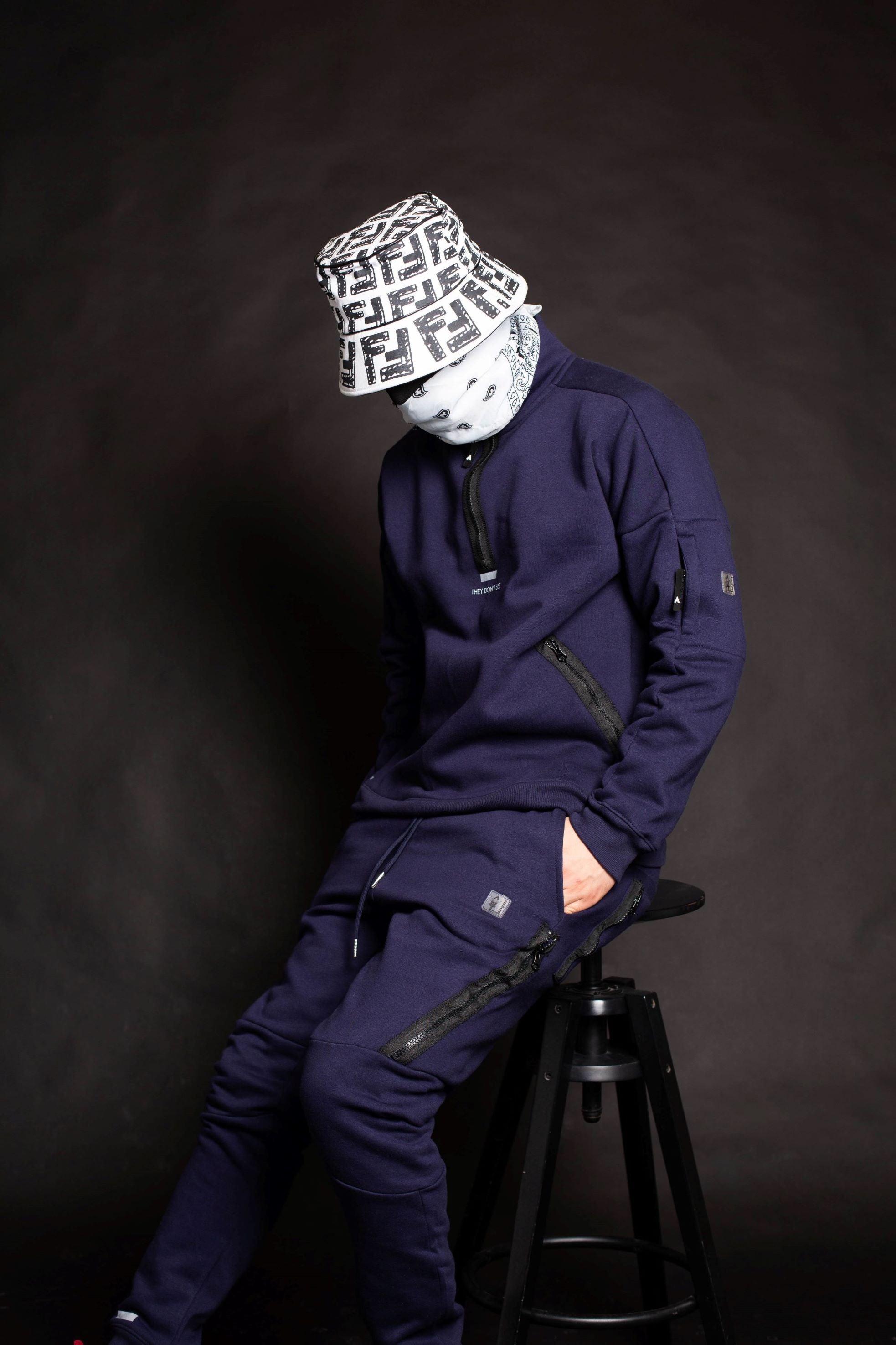 Evacuation Tracksuit (Navy)