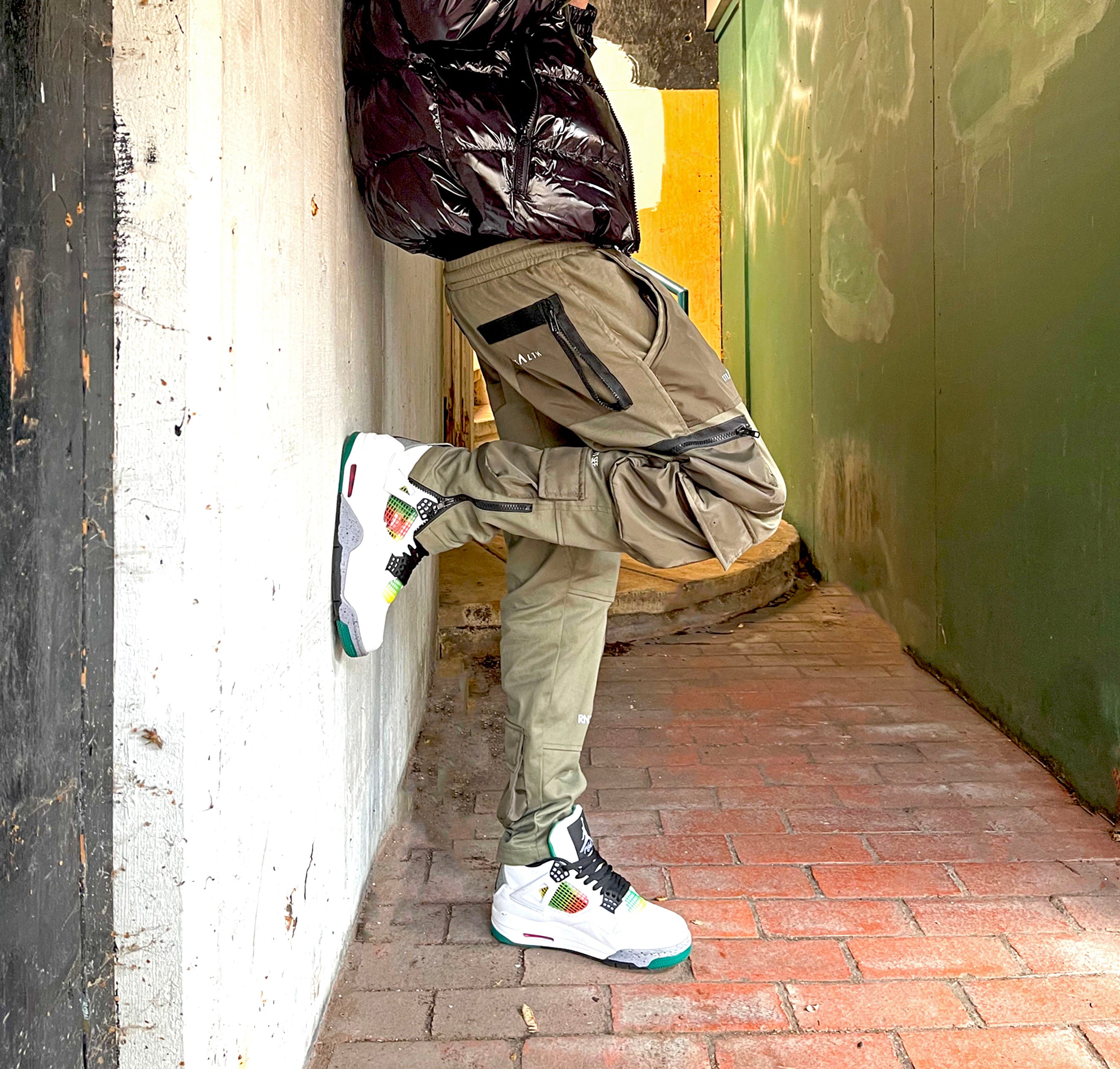 Cargo Pants (Olive green)