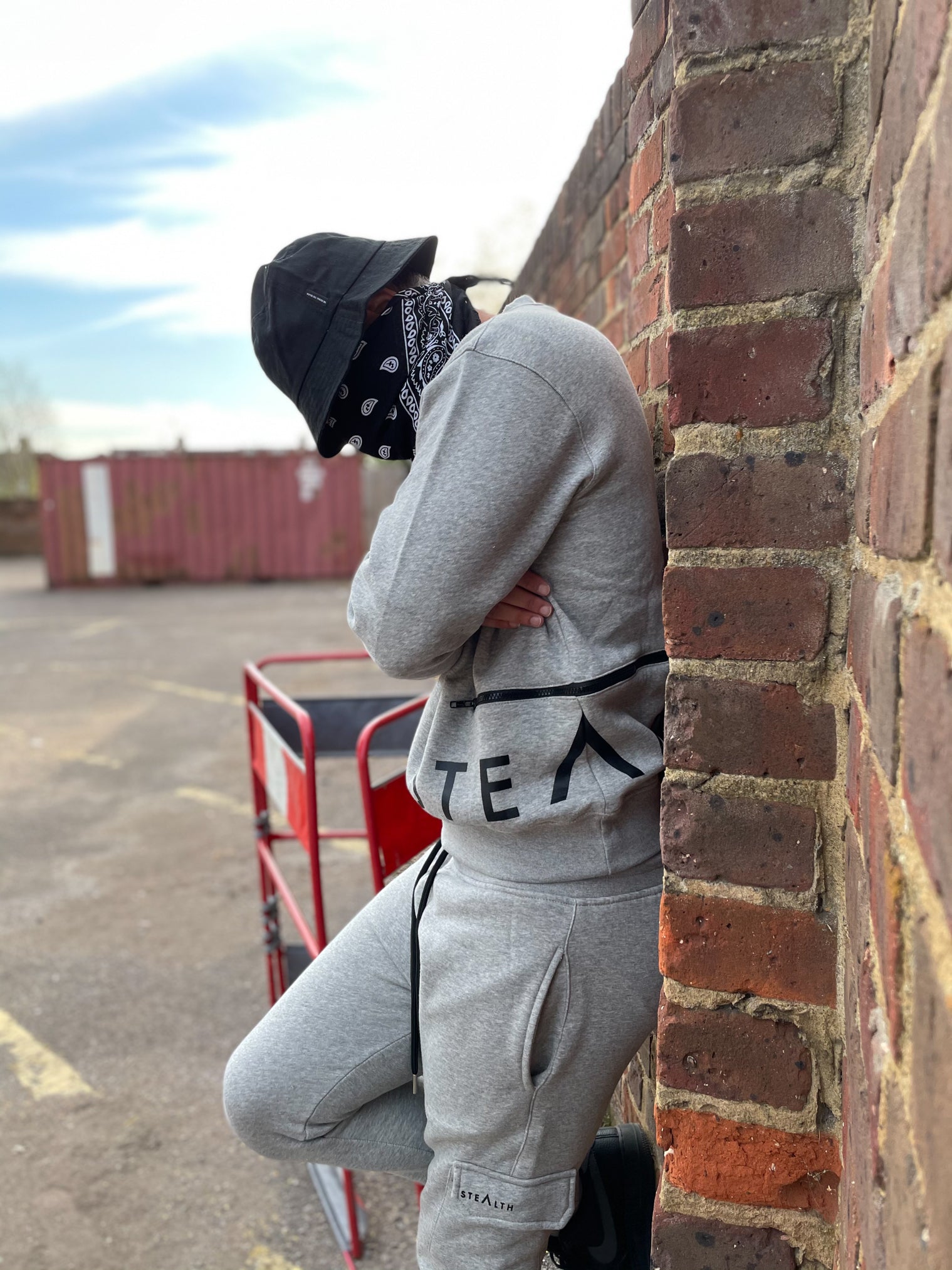 No Side Man Tracksuit (Grey)