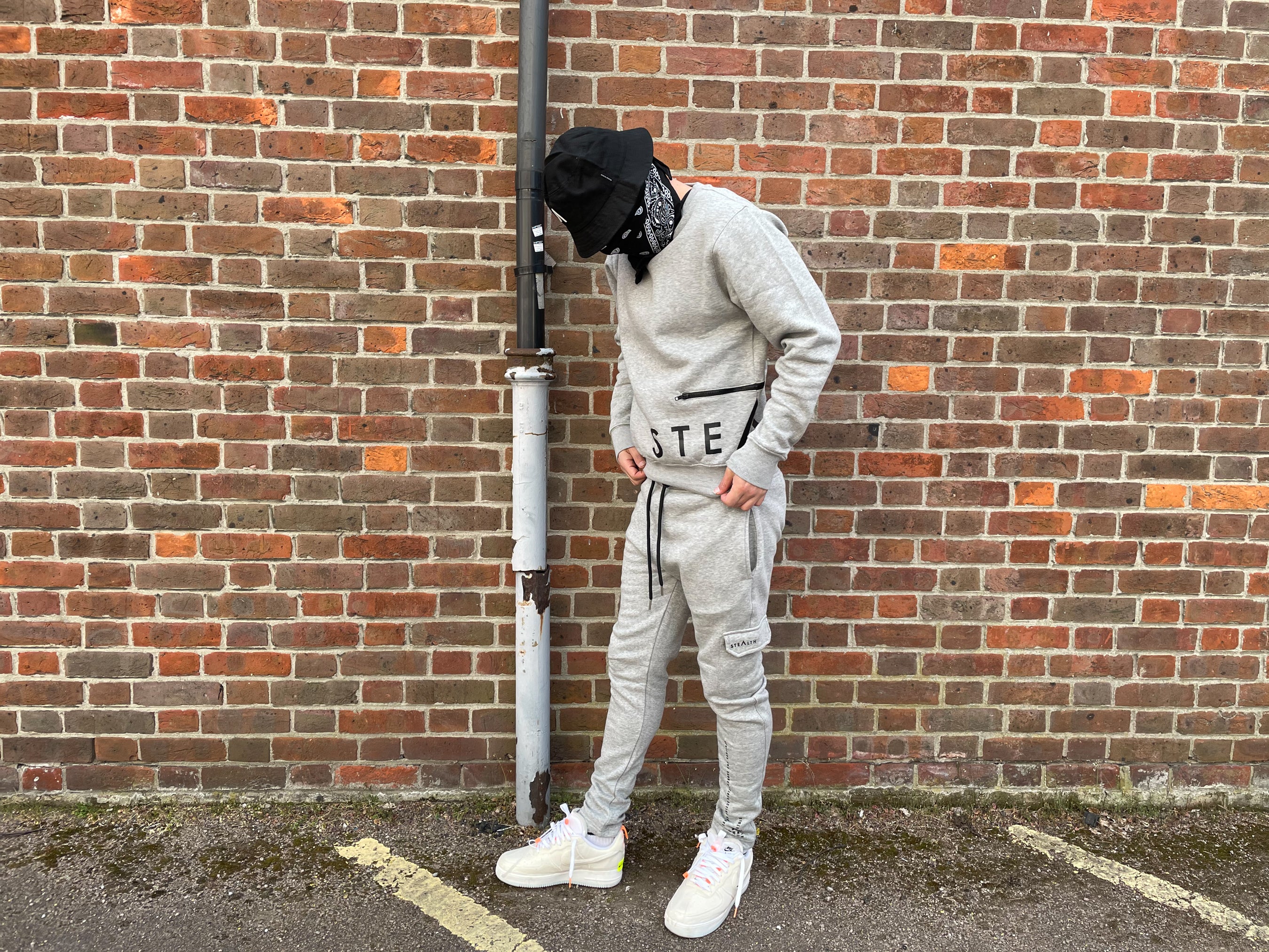 No Side Man Tracksuit (Grey)