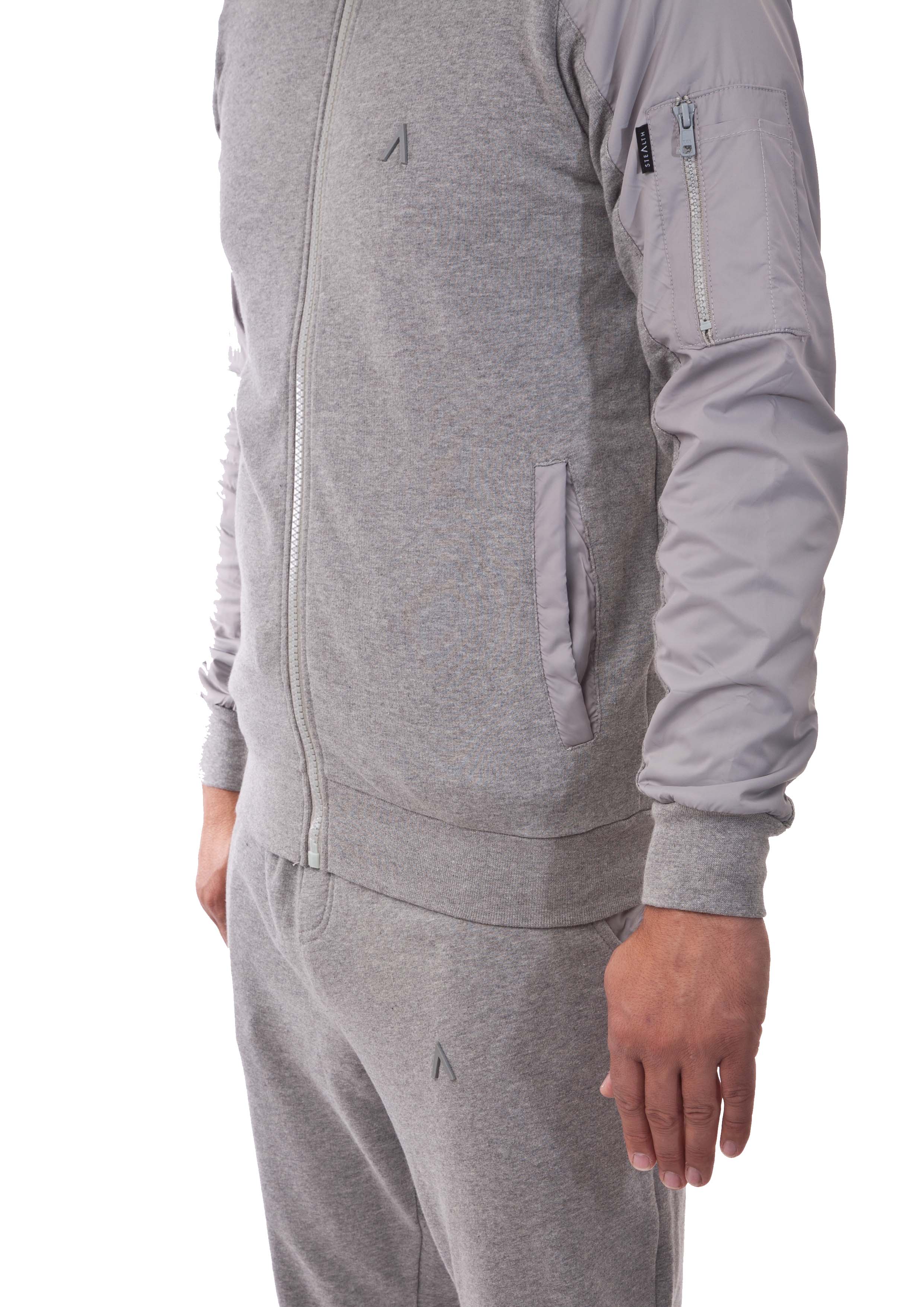 The Classic Zip Tracksuit (Stealth Grey)